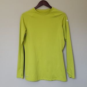 Nike Therma Fit neon long sleeve
